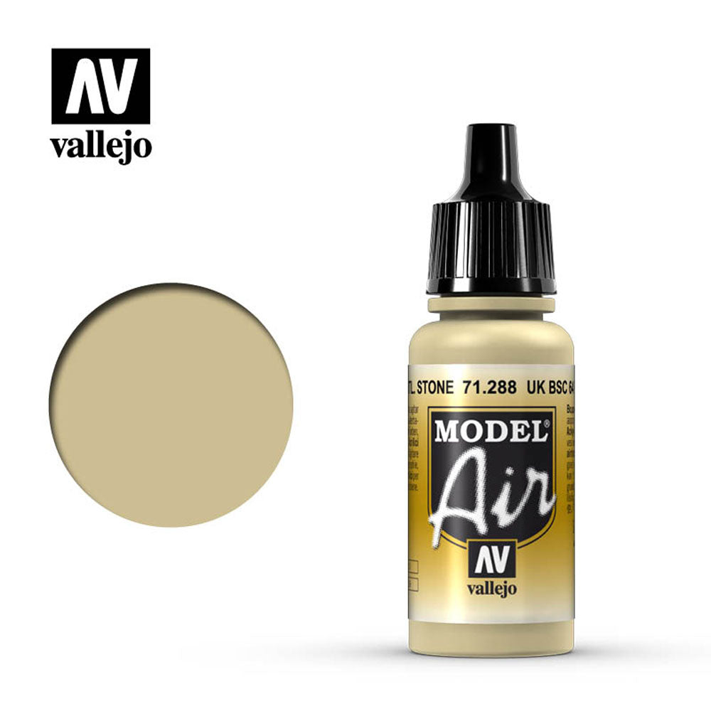 Vallejo Model Air - UK BSC 64 Portl. Stone 18ml Model Paint 71288
