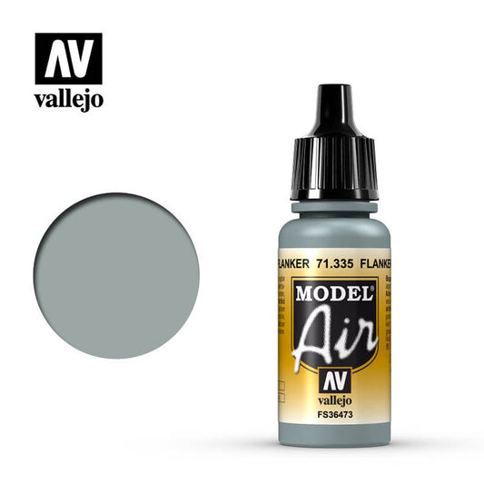 Vallejo Model Air - Flanker Light Grey 18ml Model Paint 71335