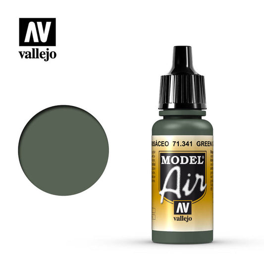 Vallejo Model Air - Green Grey 18ml Model Paint 71341