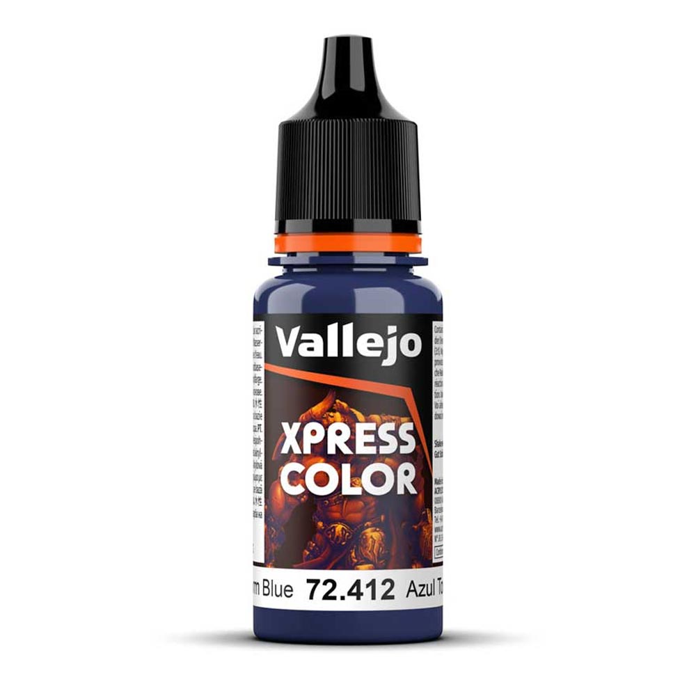 Vallejo Xpress Colour Storm Blue 18ml Model Paint 72412
