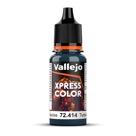 Vallejo Xpress Colour Caribbean Turquoise 18ml Model Paint 72414