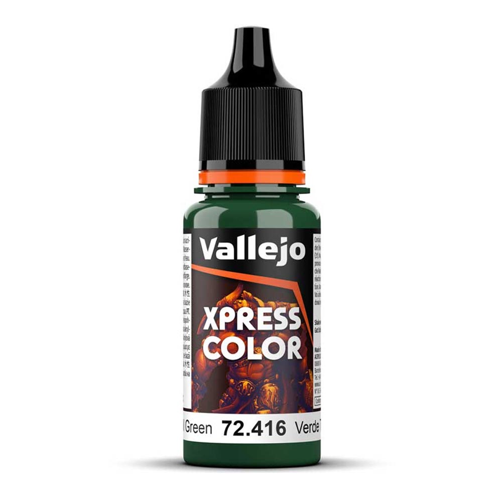 Vallejo Xpress Colour Troll Green 18ml Model Paint 72416