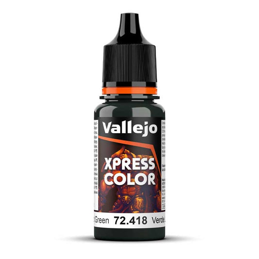 Vallejo Xpress Colour Lizard Green 18ml Model Paint 72418