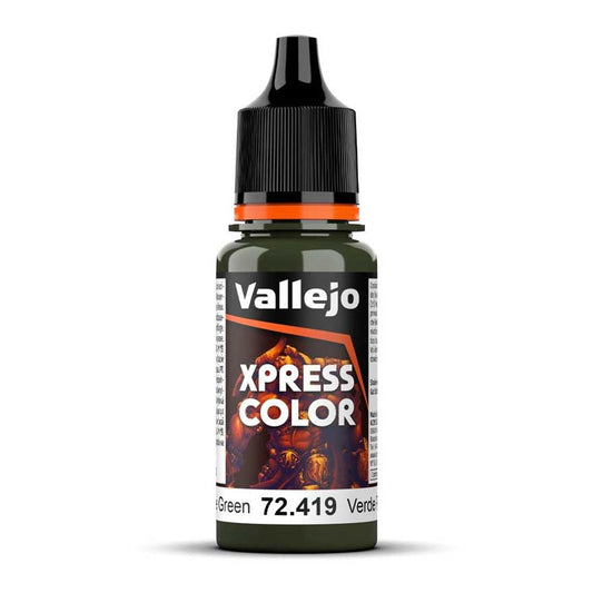 Vallejo Xpress Colour Plague Green 18ml Model Paint 72419
