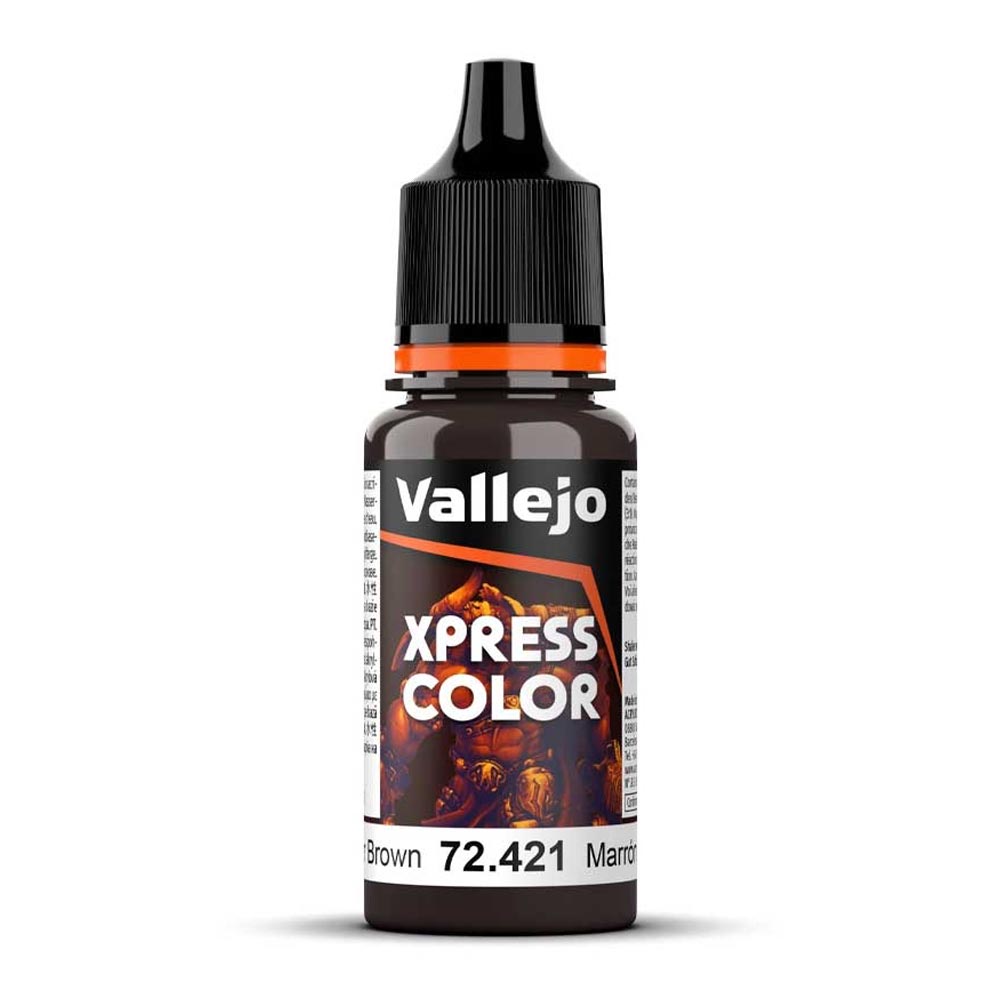 Vallejo Xpress Colour Copper Brown 18ml Model Paint 72421