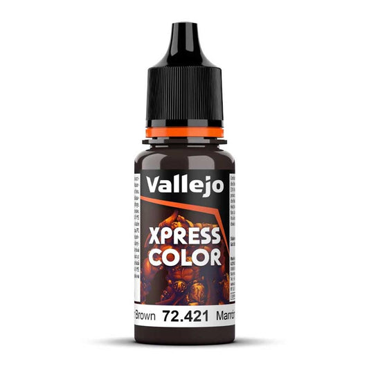 Vallejo Xpress Colour Copper Brown 18ml Model Paint 72421
