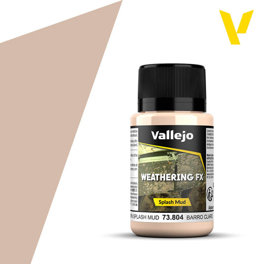 Vallejo Weathering FX - Light Brown Splash Mud 40ml 73804