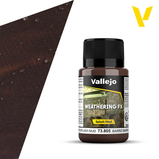 Vallejo Weathering FX - Brown Splash Mud 40ml 73805