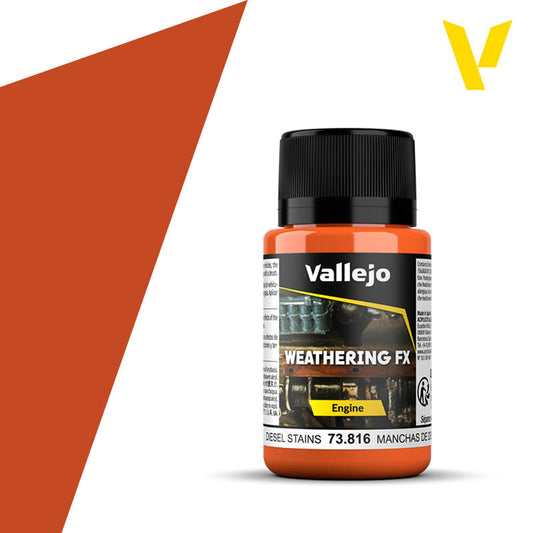 Vallejo Weathering FX - Diesel Stains 40ml 73816