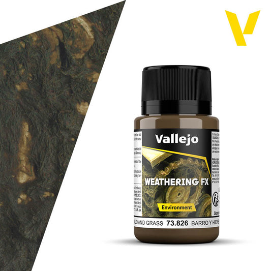 Vallejo Weathering FX - Mud and Grass Effect 40ml 73826