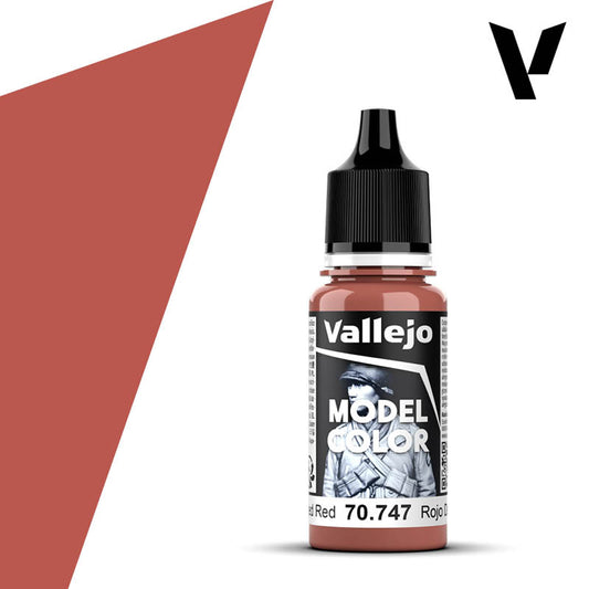 Vallejo 747 Model Colour Faded Red 18ml Acrylic Paint