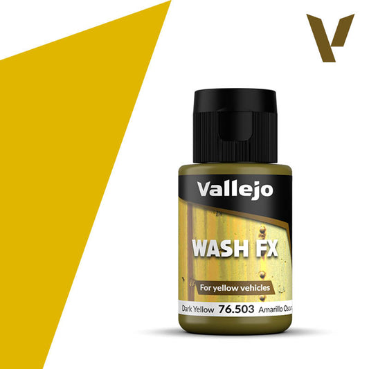 Vallejo Wash FX - Dark Yellow 35ml 76503