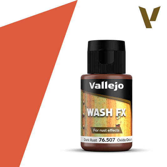 Vallejo Wash FX - Dark Rust 35ml 76507