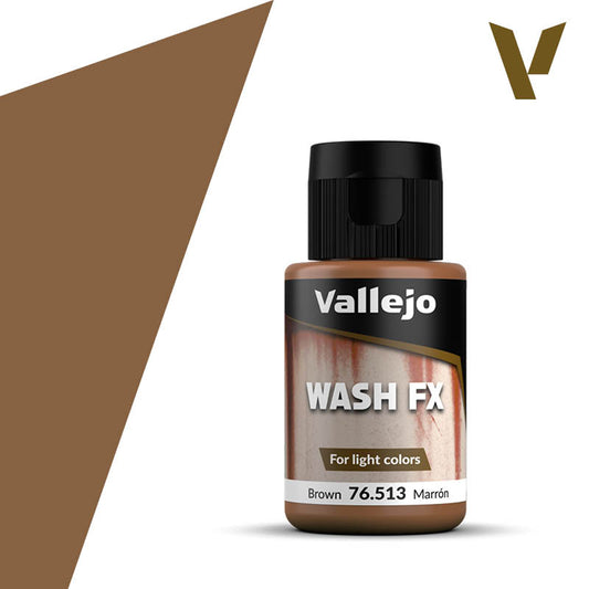 Vallejo Wash FX - Brown 35ml 76513