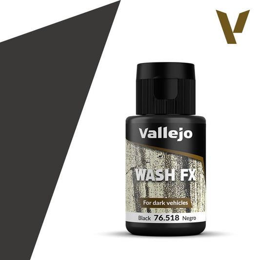 Vallejo Wash FX - Black 35ml 76518