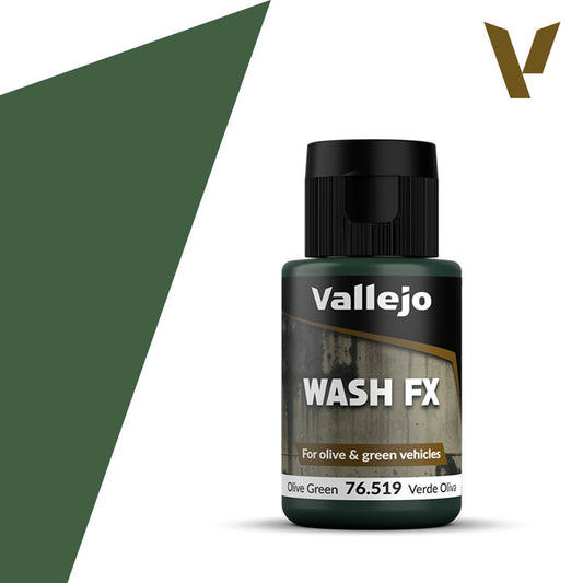 Vallejo Wash FX - Olive Green 35ml 76519