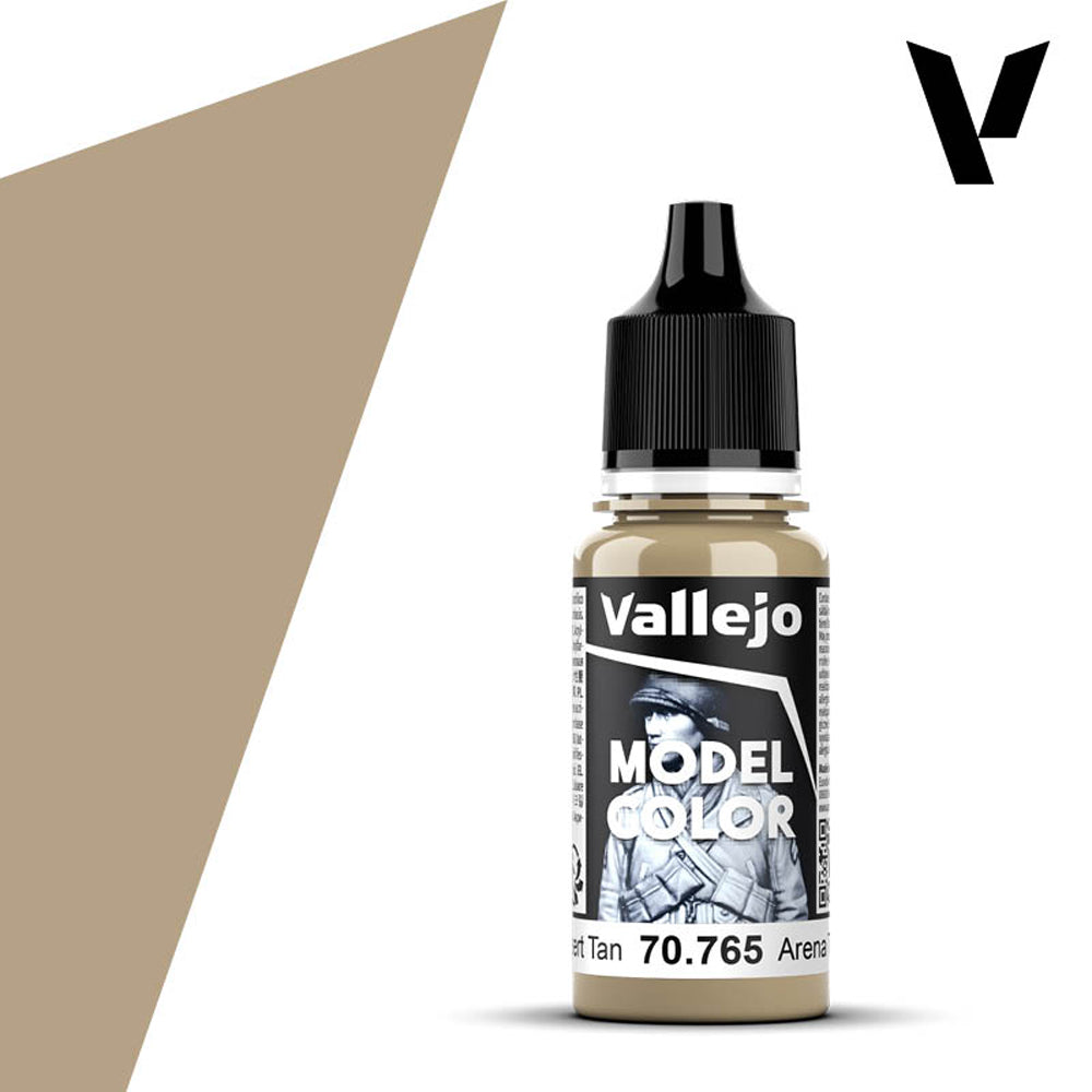 Vallejo 765 Model Colour Desert Tan 18ml Acrylic Paint
