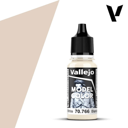 Vallejo 766 Model Colour Cream White 18ml Acrylic Paint