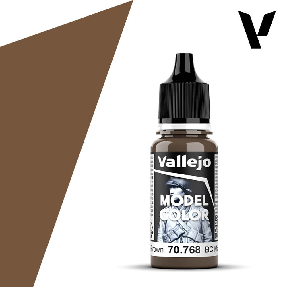 Vallejo 768 Model Colour BC Dark Brown 18ml Acrylic Paint