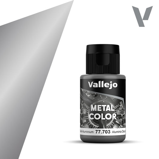 Vallejo Metal Colour - Dark Aluminium 32ml 77703