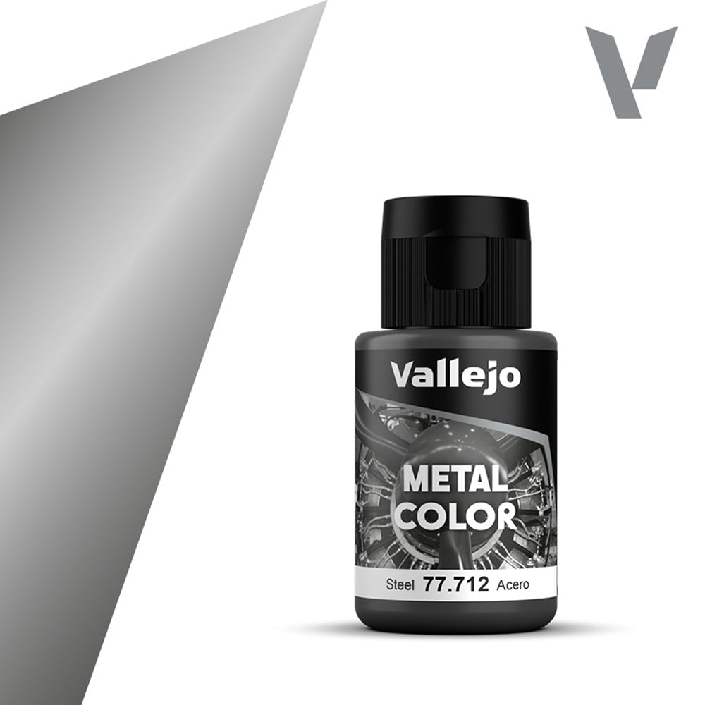 Vallejo Metal Colour - Steel 32ml 77712