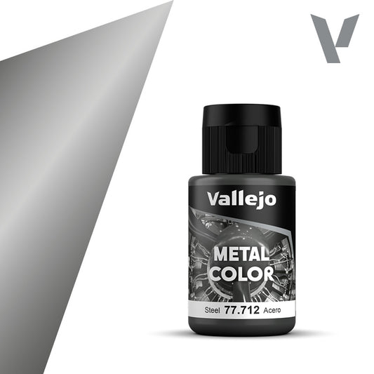 Vallejo Metal Colour - Steel 32ml 77712