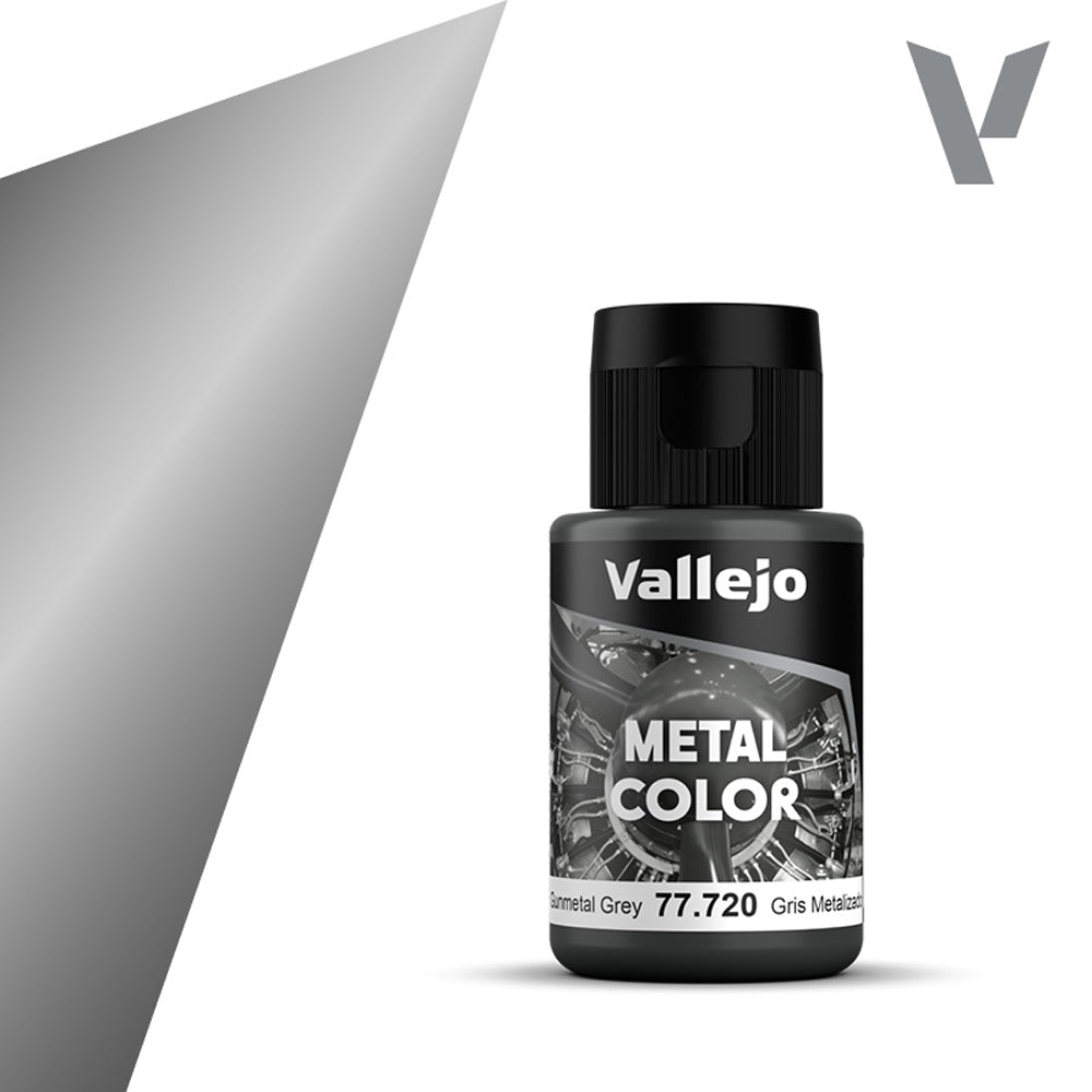 Vallejo Metal Colour - Gunmetal 32ml 77720