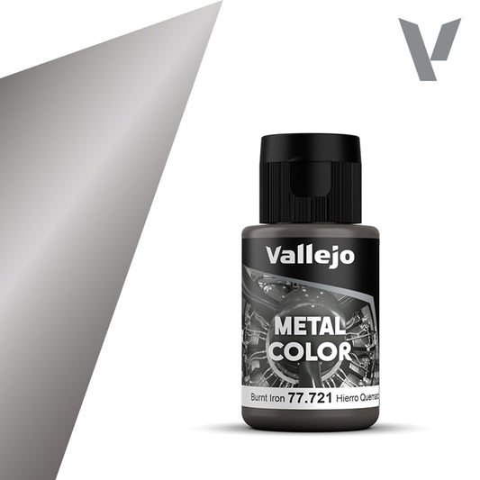 Vallejo Metal Colour - Burnt Iron 32ml 77721