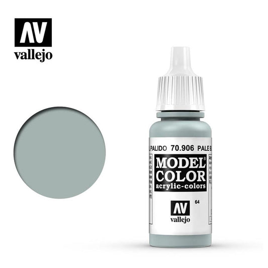 Vallejo 906 Model Colour Pale Blue 18ml Paint Dropper Bottle