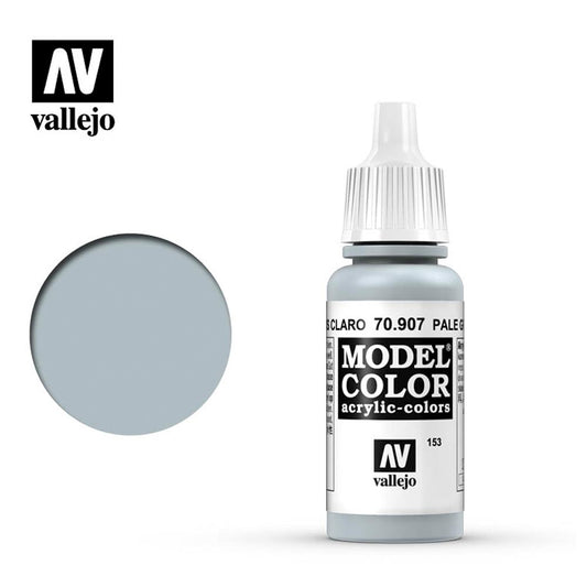 Vallejo 907 Model Colour Pale Grey Blue 18ml Paint Dropper Bottle