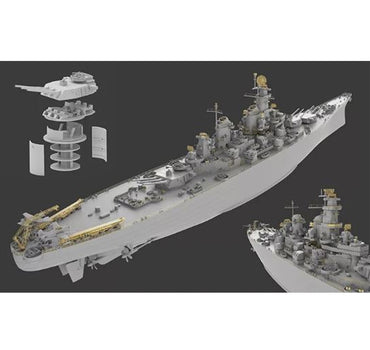 Very Fire USS Missouri Advanced 1:350 Model Kit 350909AD