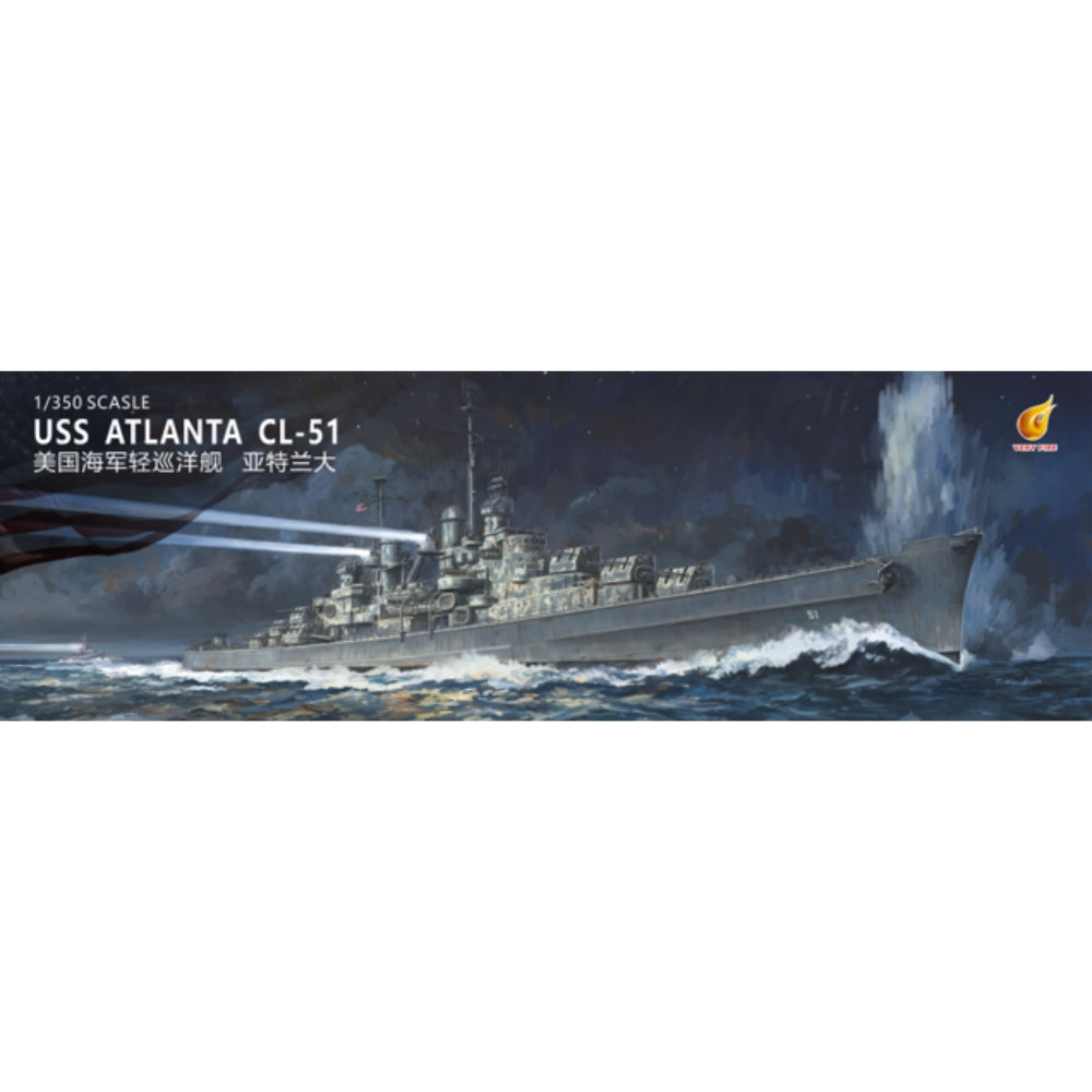 Very Fire 350922U USS Atlanta CL-51 Light Cruiser Standard 1:35 Model Kit