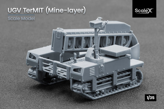 ScaleX UGV "TerMIT" "Mine delivery" 1:35 3D Printed Model Kit VG 35008
