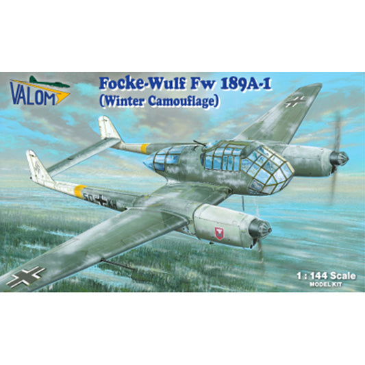 Valom 14445 Focke-Wulf Fw 189A-1 (Winter Camo) 1:144 Model Kit
