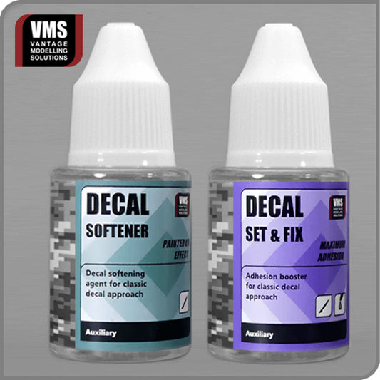 VMS Decal Set & Soften Twin Pack 30ml AX13