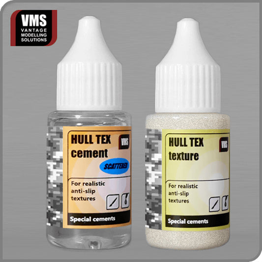VMS Hull Tex Scattered Set for Model Anti-Slip Textures 20ml CM03SC