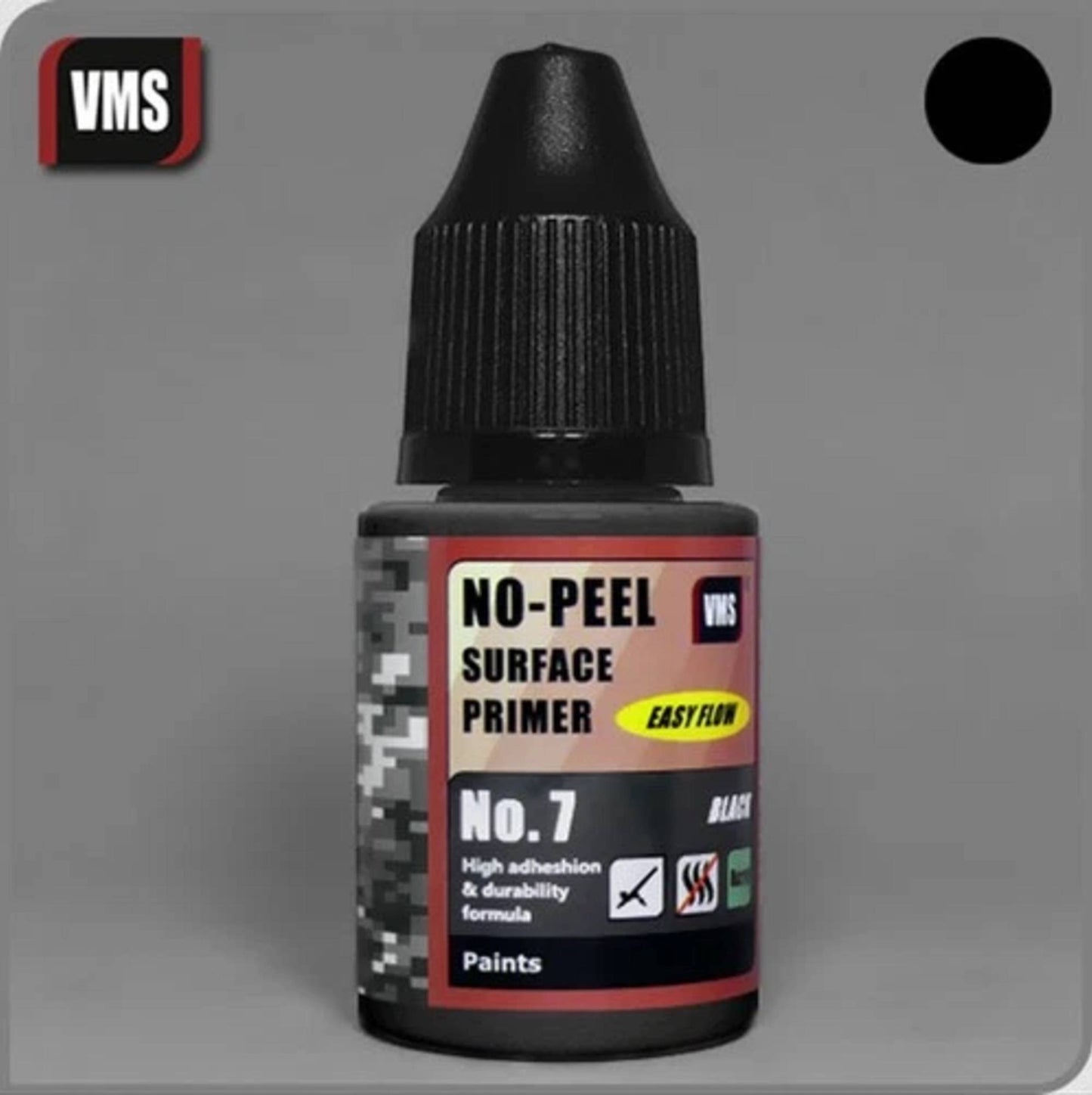 VMS No-Peel Primer No.7 Black 30ml PR07s