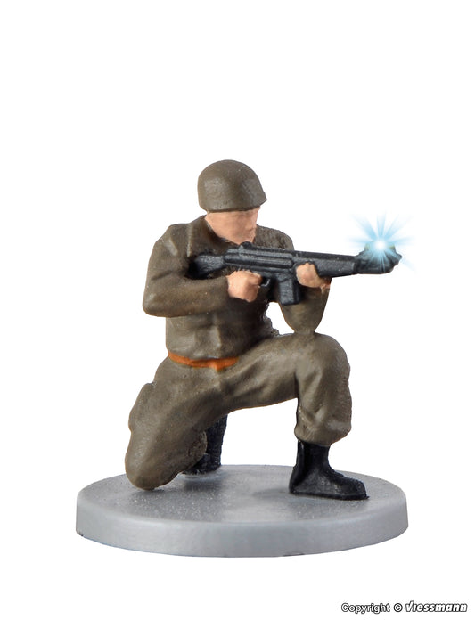Viessmann 1531 eMotion Kneeling Soldier Firing HO