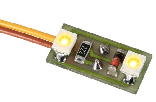 Viessmann 6021 House Illumination LED Warm White Set (2) HO