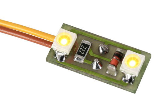 Viessmann 6021 House Illumination LED Warm White Set (2) HO