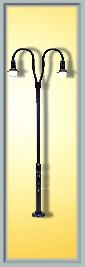 Viessmann 6041 Double Platform Lamp 85mm HO