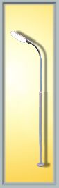 Viessmann 6090 Whip Street Light 100mm LED White HO
