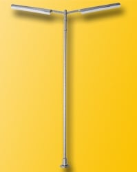 Viessmann 60992 Double Slim Street Light 87mm LED White