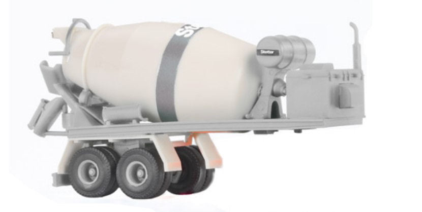 Viessmann 8230 CarMotion Cement Mixer Trailer HO