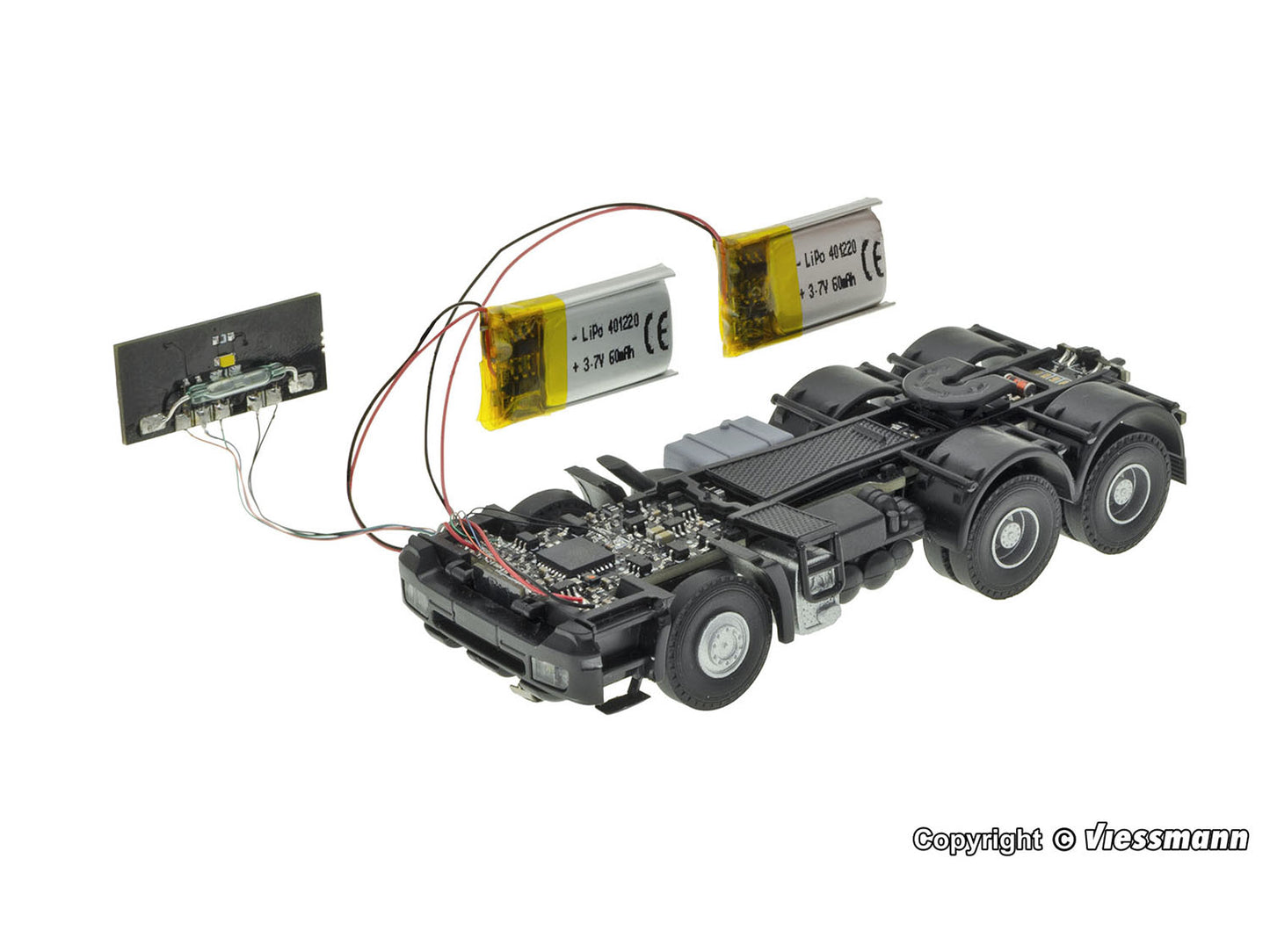 Viessmann 8409 CarMotion MB Actros 3 Axle Base Chassis HO Gauge