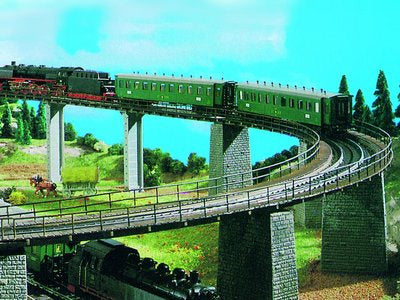 Vollmer 42547 Curved Deck Bridge Kit HO