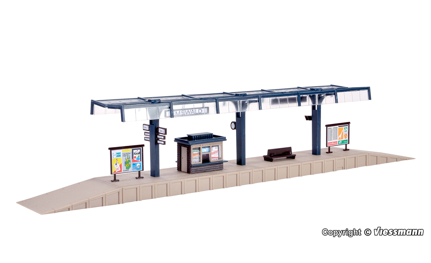 Vollmer 43534 Emswald Platform Kit HO