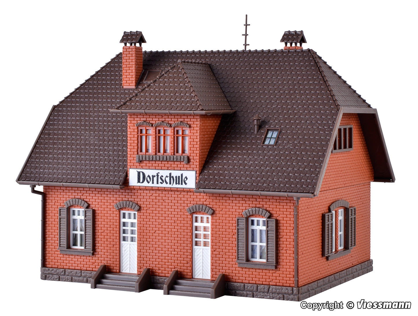 Vollmer 43570 Small Village School Kit HO