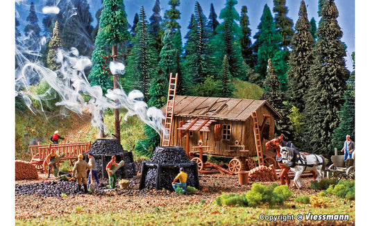Vollmer 43602 Charcoal Works Kit HO