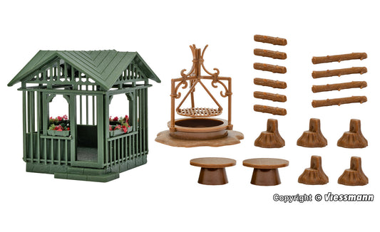 Vollmer 43606 Barbeque Scene Kit HO